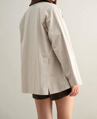 Mable - Collared Oversized Jacket