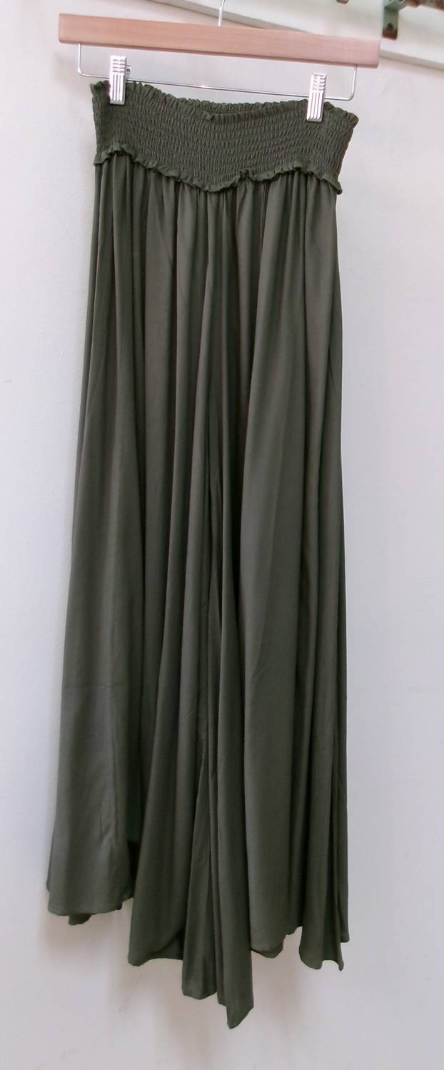Charlie Paige - Women's Wide Leg Elastic Waist Palazzo Pants