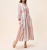Cleobella Wisteria Midi Dress in ivory multi - women's dress