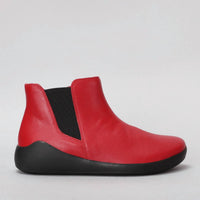 Ziera Women's Yumba Boot in dark red black - women's shoe - alternate view