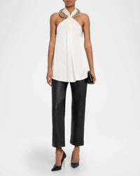 Stella McCartney Sphere Top in cream - women's blouse