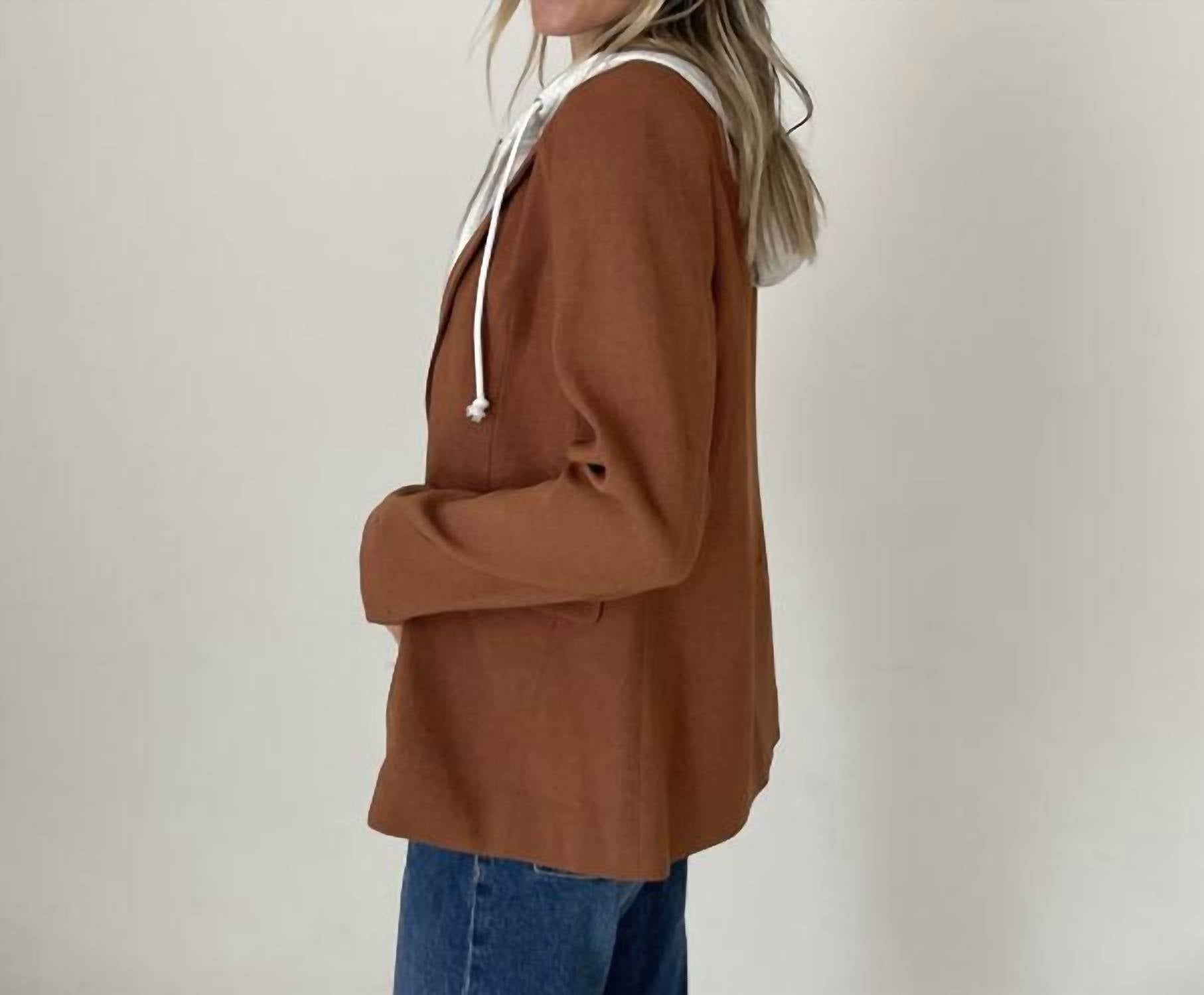 Six/Fifty - Drew Blazer With Sweatshirt Insert