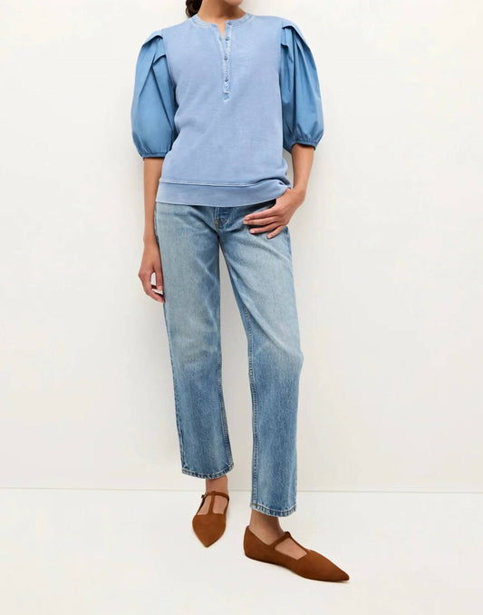 Marie Oliver - Kaison Pleated Sleeve Top