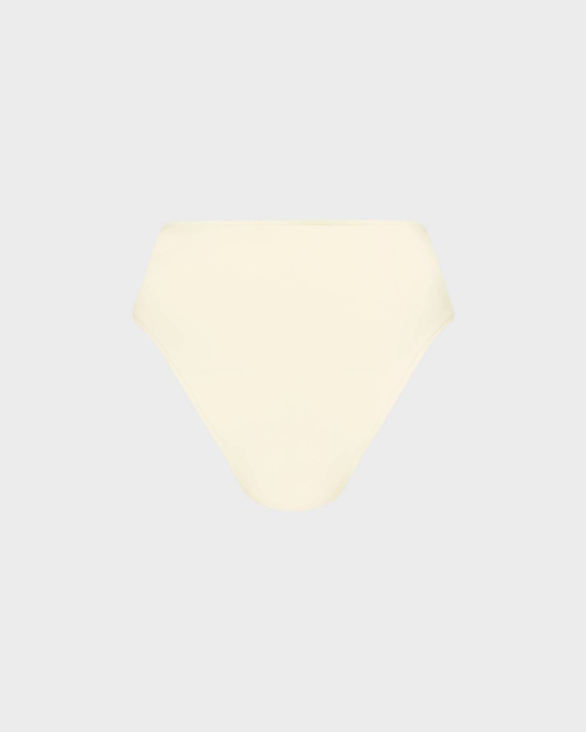 BONDI BORN Poppy Bikini Bottom in porcelain - women's swimwear - view 4