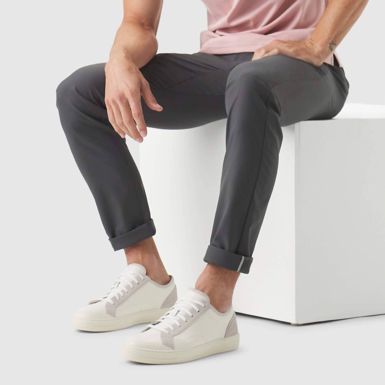 Jack Archer Jetsetter Pants in charcoal - men's pants - view 8