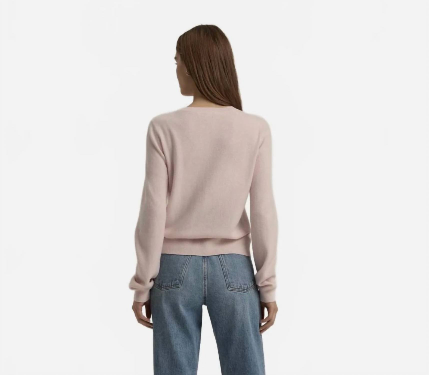 Favorite Daughter - Favorite Cashmere Crewneck Long Sleeve Top