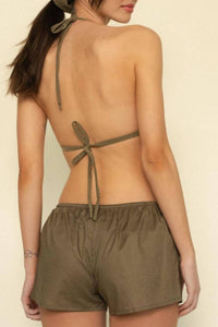 Montce - Low-rise Drawstring Short