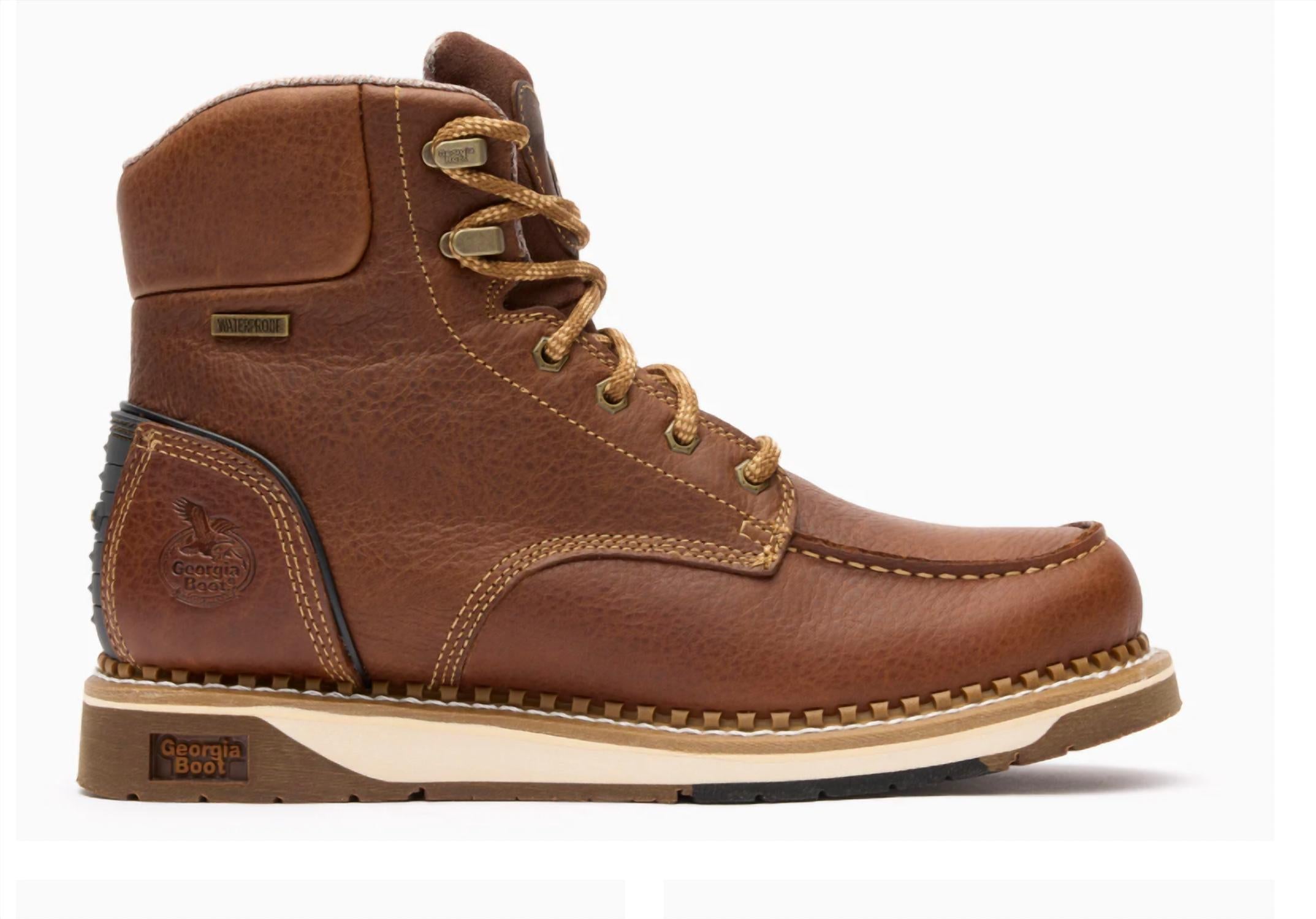 Georgia Boot - Men's Amp Lt Wedge Waterproof Moc-toe Work Boot