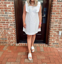 Tcec - Bow Shoulder Mini Dress