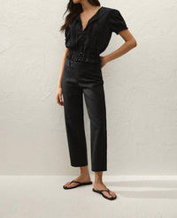 Faithfull The Brand - Fiora Buttons Down Front Blouse