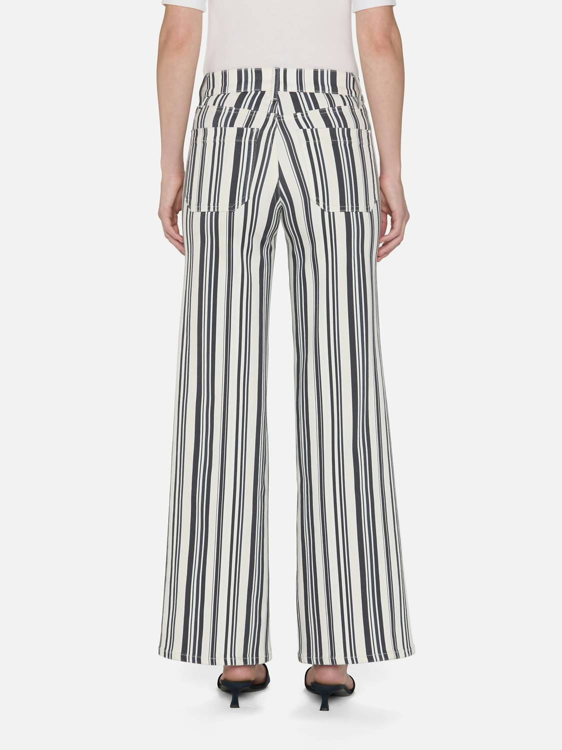 Frame - Slim Palazzo Modernist Pants