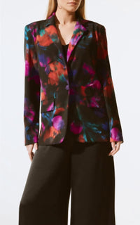 Joseph Ribkoff - Floral Print Straight Blazer
