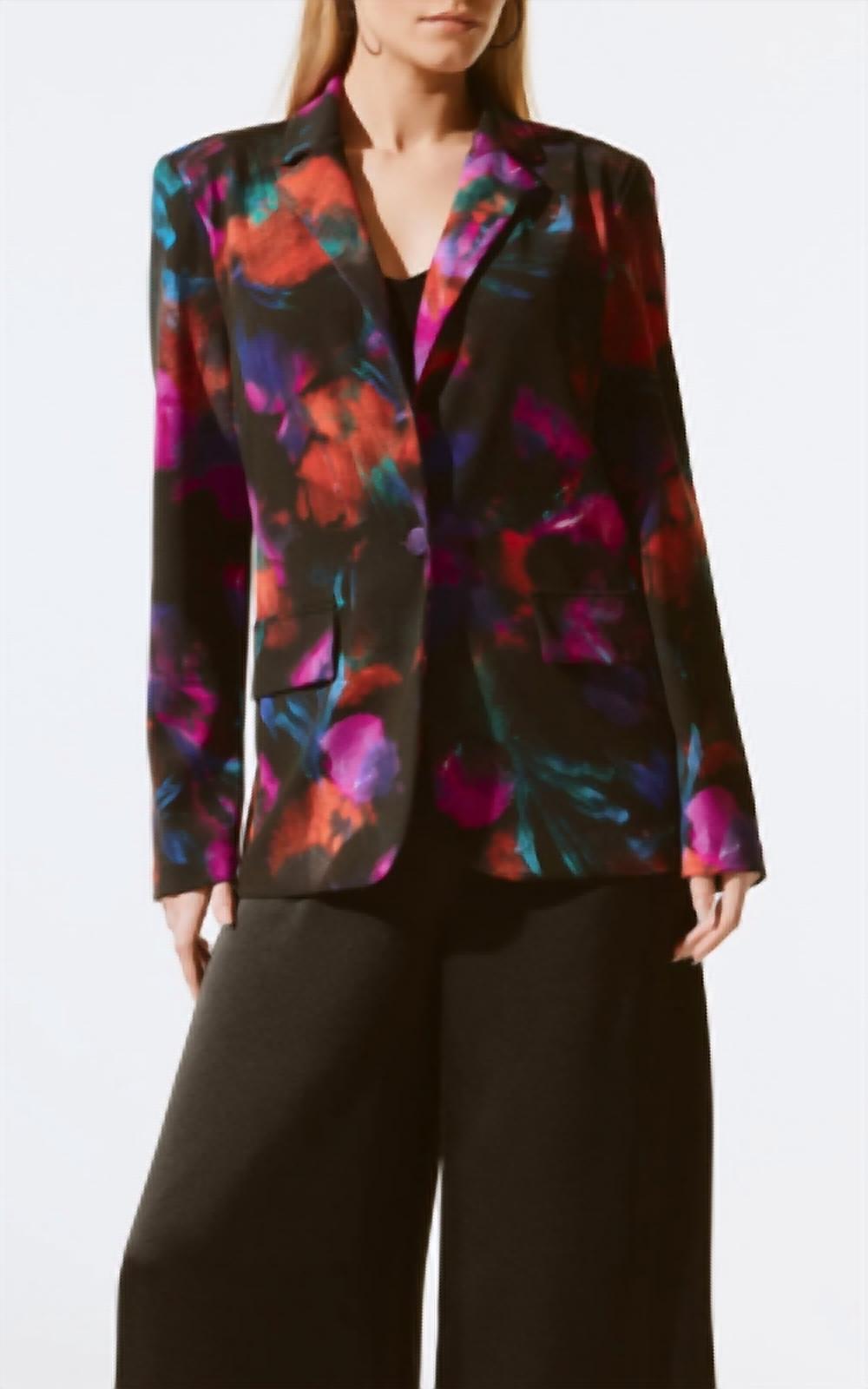 Joseph Ribkoff - Floral Print Straight Blazer