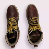 Rega - Men's Lace Up Leather Composite Toe Work Boots