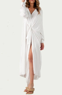 Lucca - Renee Twist Front Jersey Maxi Dress