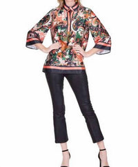 Jade - Placket Tunic Top