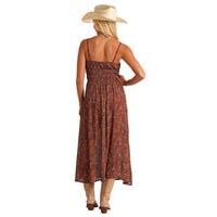 Rock & Roll Denim - Horse Print Midi Dress
