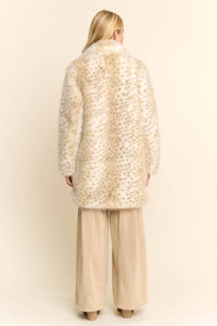Davi & Dani - TRICOLOR FAUX FUR COAT