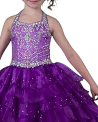 Little Rosie - Girl's Long Pageant Dress
