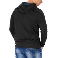 Zubaz - NFL CAROLINA PANTHERS TEAM COLOR HOODIE