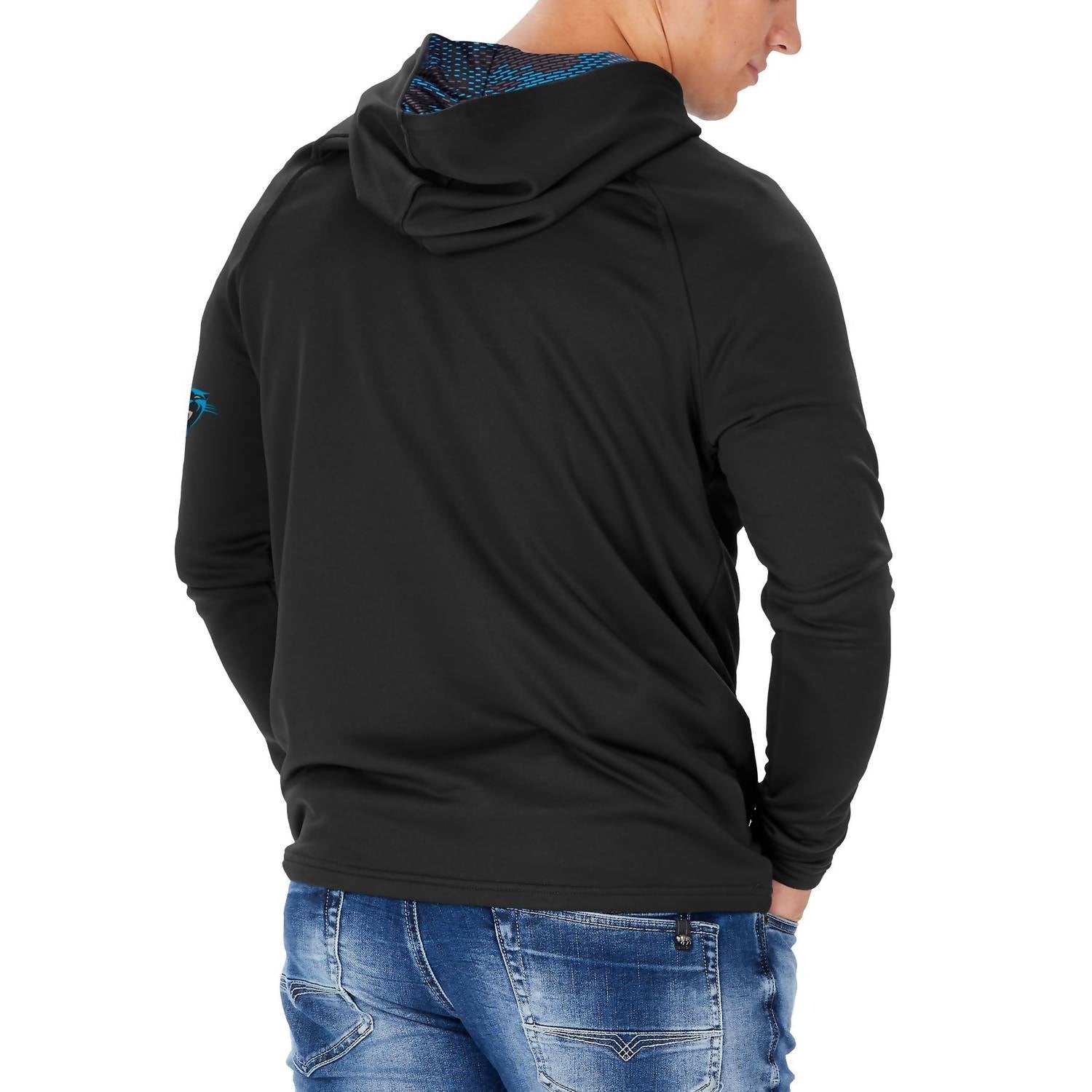 Zubaz - NFL CAROLINA PANTHERS TEAM COLOR HOODIE