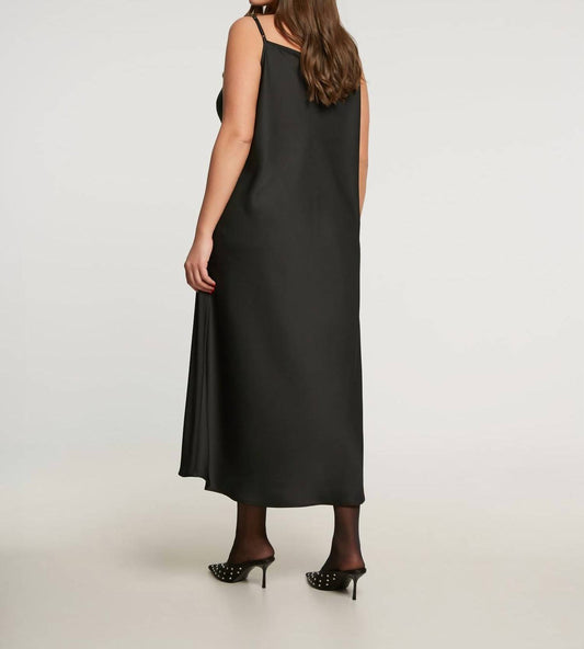 Mat Fashion - Silky Midi Slip Dress