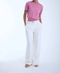 Karina Grimaldi - Women's Lily Knit Metallic Top