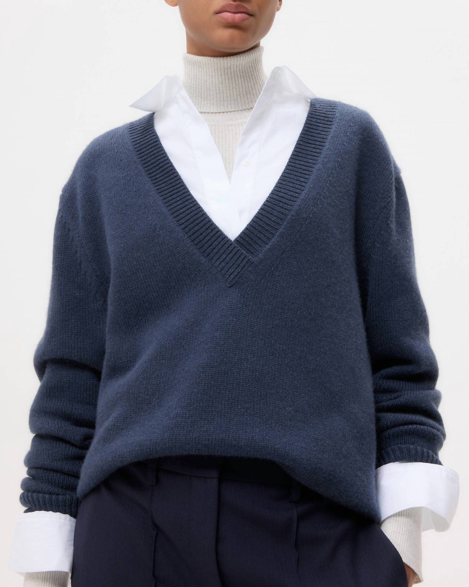 Twp - Deep V-neck Sweater