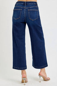 Risen - Lettie High Rise Crop Wide Jeans