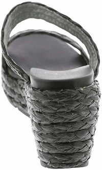 BLOWFISH Women's Bermuda Raffia Sandal in black - women's sandal - view 4