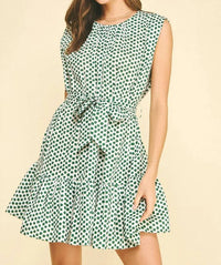 Pinch - Polka Dot Tiered Mini Dress