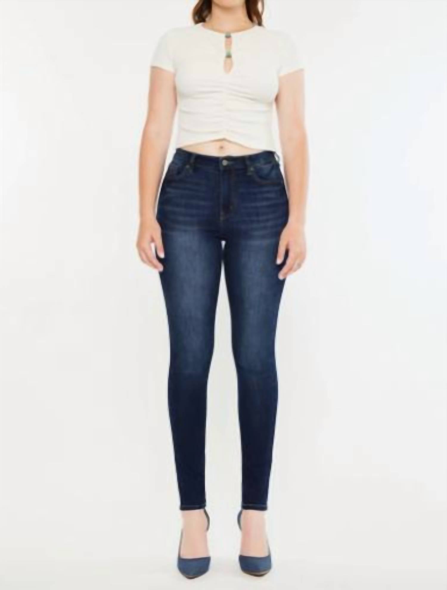 Kancan - Curvy High Rise Skinny Jeans