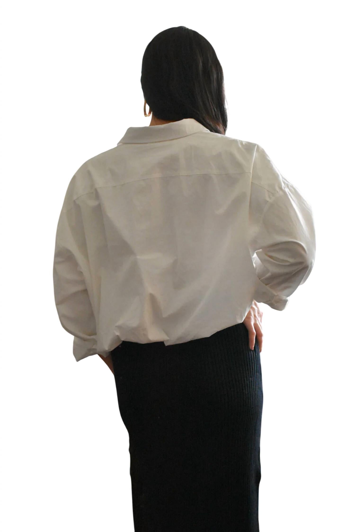 Falcon Park - Anna Cropped Button Down