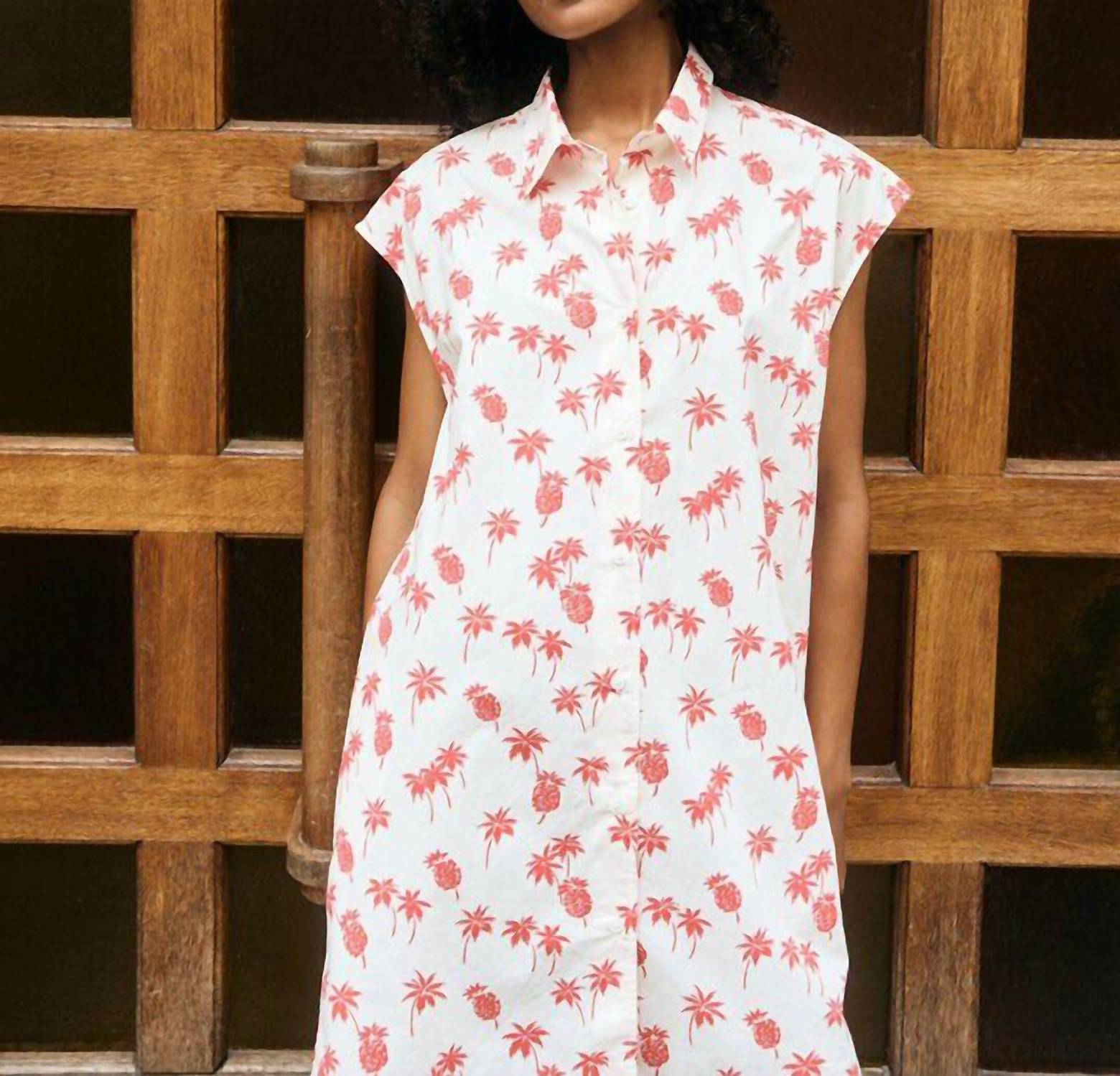 American Vintage Women's Dress Bailow in martina - women's dress - detail view