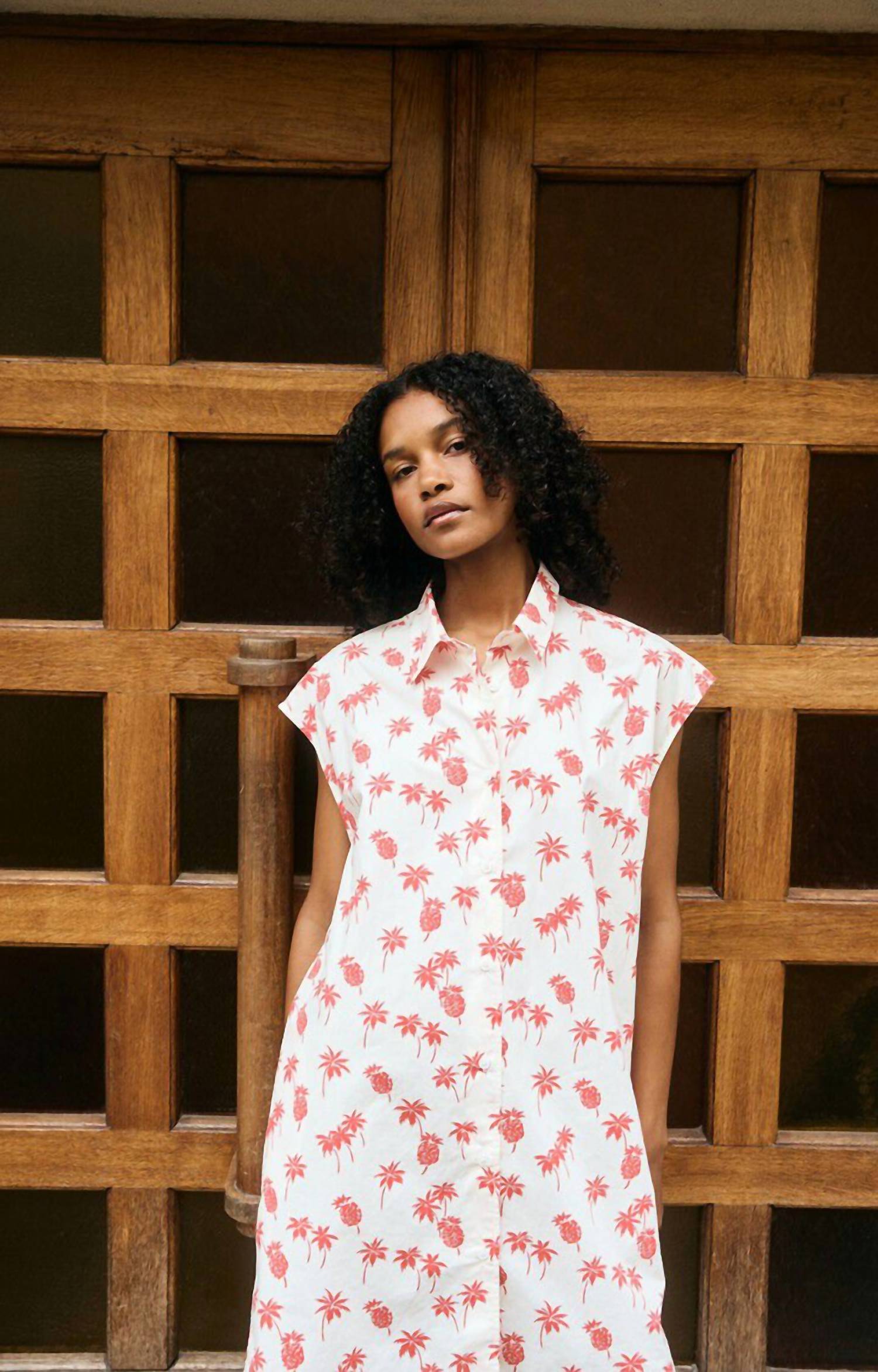 American Vintage Women's Dress Bailow in martina - women's dress - alternate view