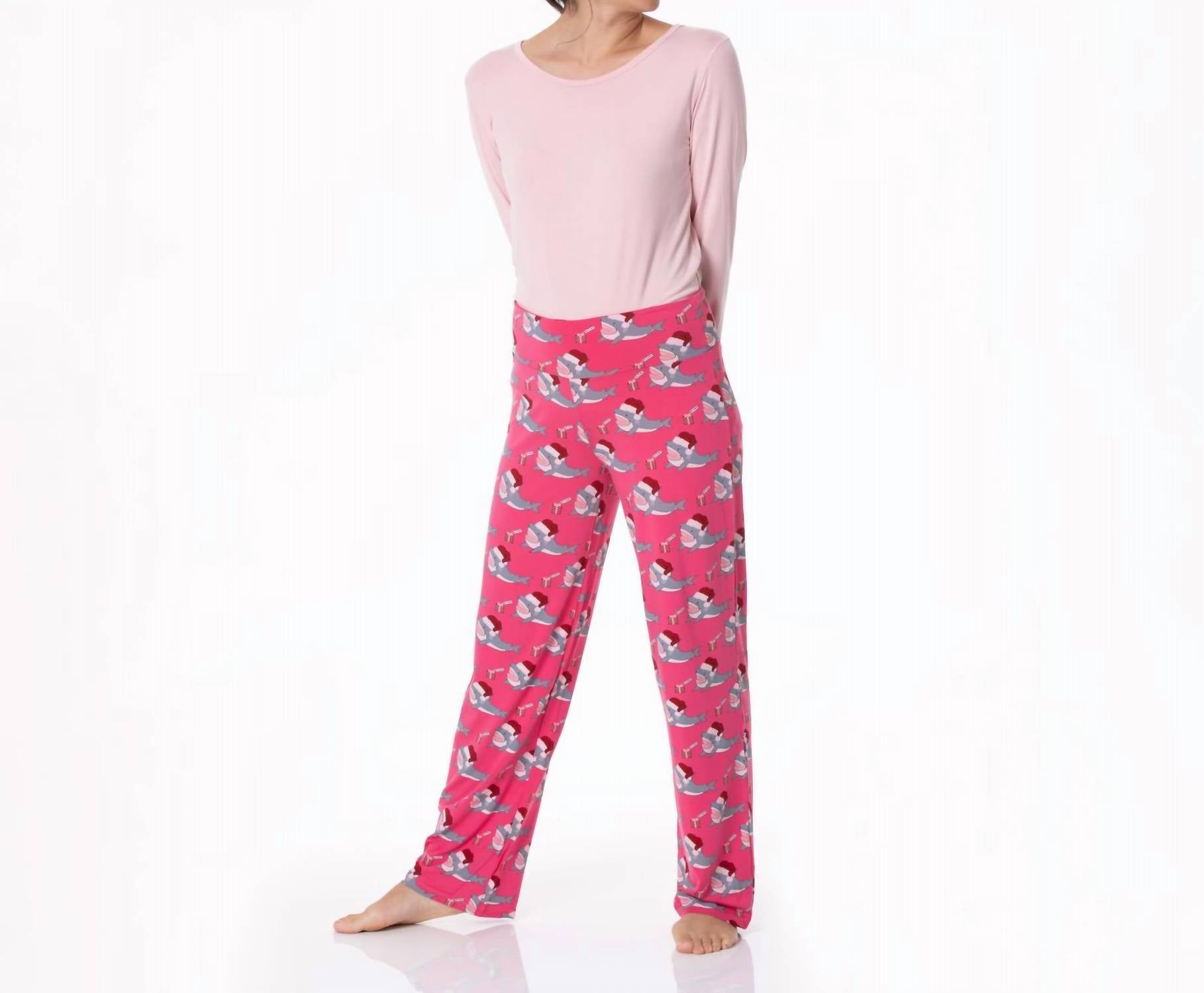 Kickee - Long Sleeve Tee & Pajama Pants Set