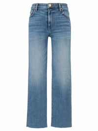 Kut From The Kloth - Avery High Rise Fab Ab Easy Straight Leg Raw Hem Jeans