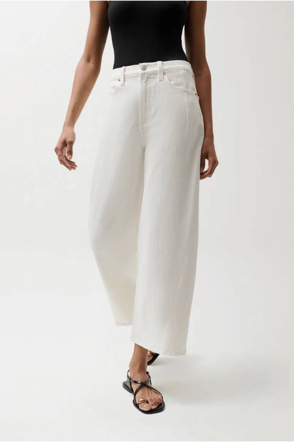 Pistola - Kyra High Rise Bowed Ankle Jeans