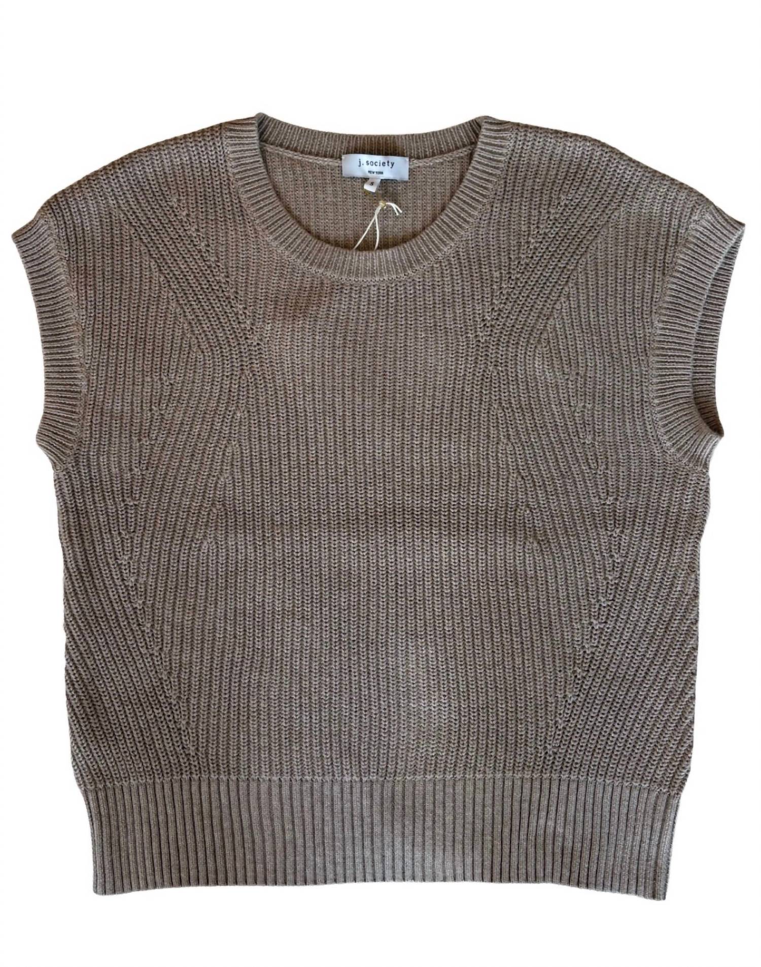 J. Society - Women's Shaker Crew Vest