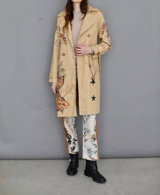 Las Sureñas - Toile De Jouy Trench Coat