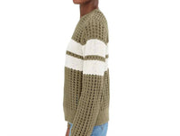 Sanctuary - Sporty Openwork Popover Sweater