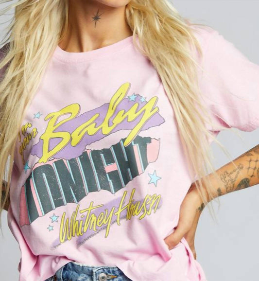 Recycled Karma - Whitney Houston Tonight Cropped Tee