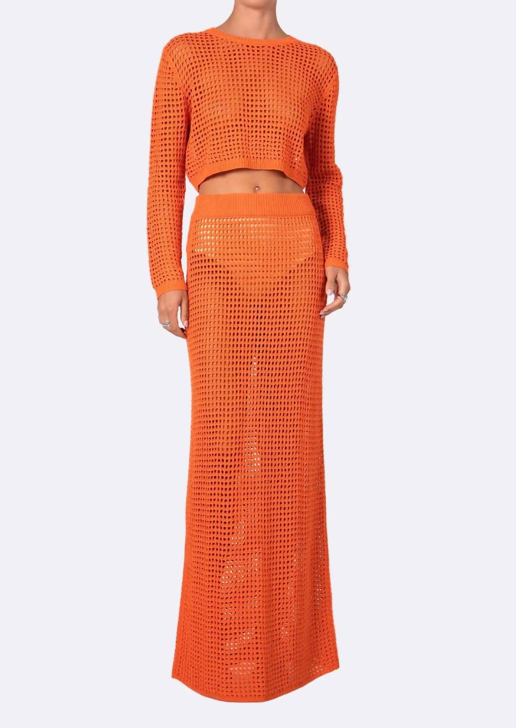 Nonchalant Label - Jovi Long Sleeve Crop Top