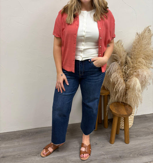 Vervet By Flying Monkey - Mid Rise Wide Leg Vervet Denim