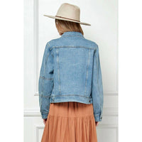 Veveret - Cropped Jacket With Asymmetric Seam