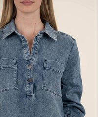 Kut From The Kloth - ANIKA DENIM DRESS