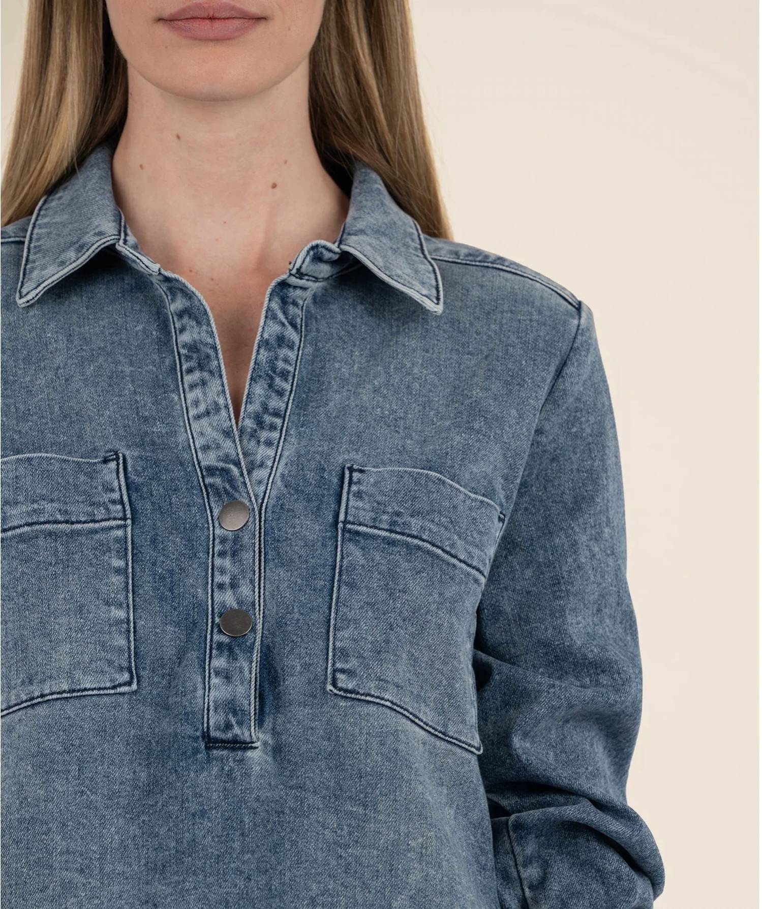 Kut From The Kloth - ANIKA DENIM DRESS