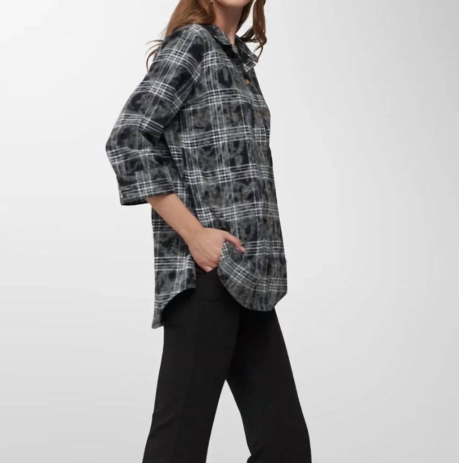 Toofan - Wire Collar Button Down Shirt