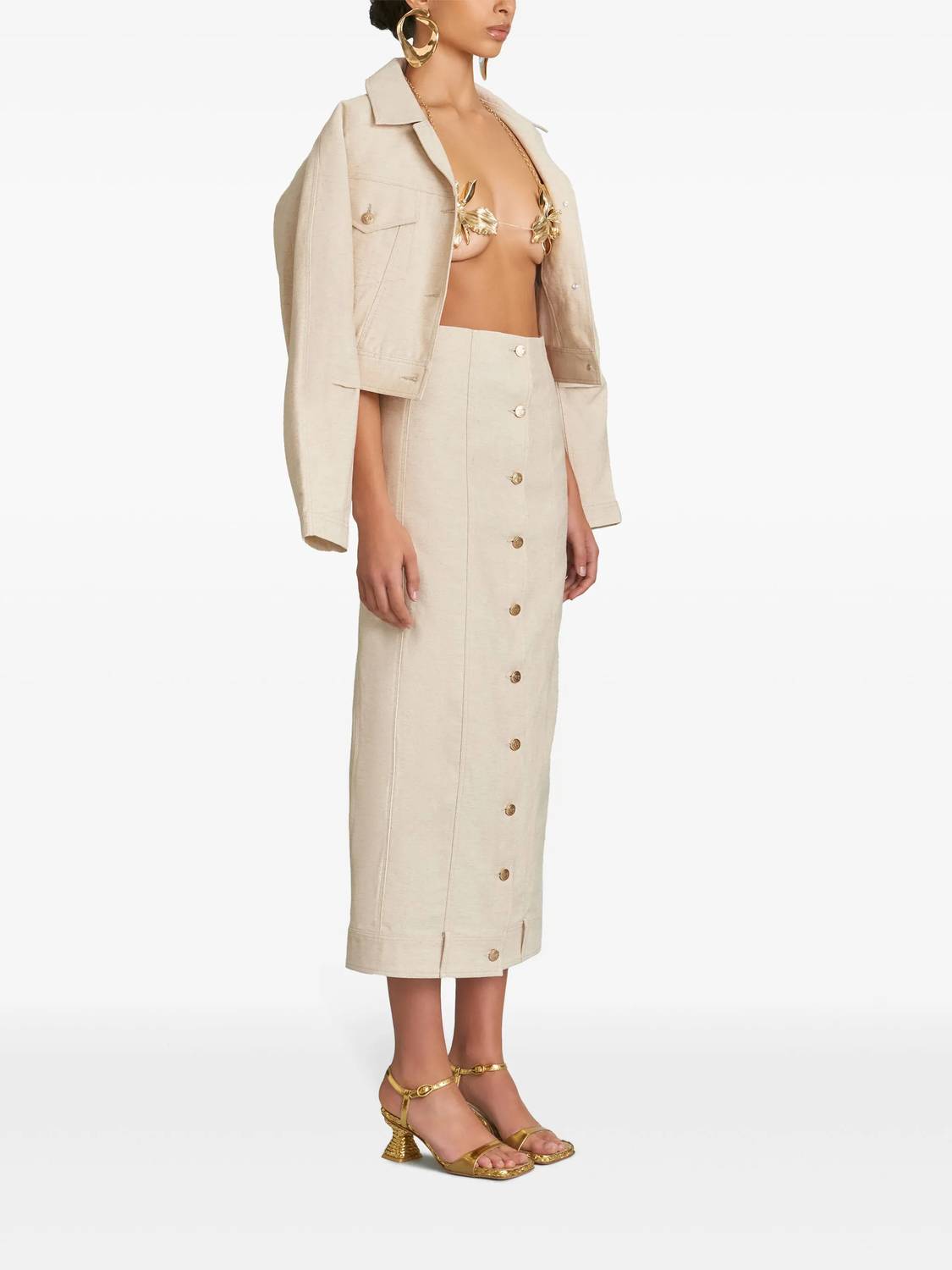 Cult Gaia - Lua Midi Skirt