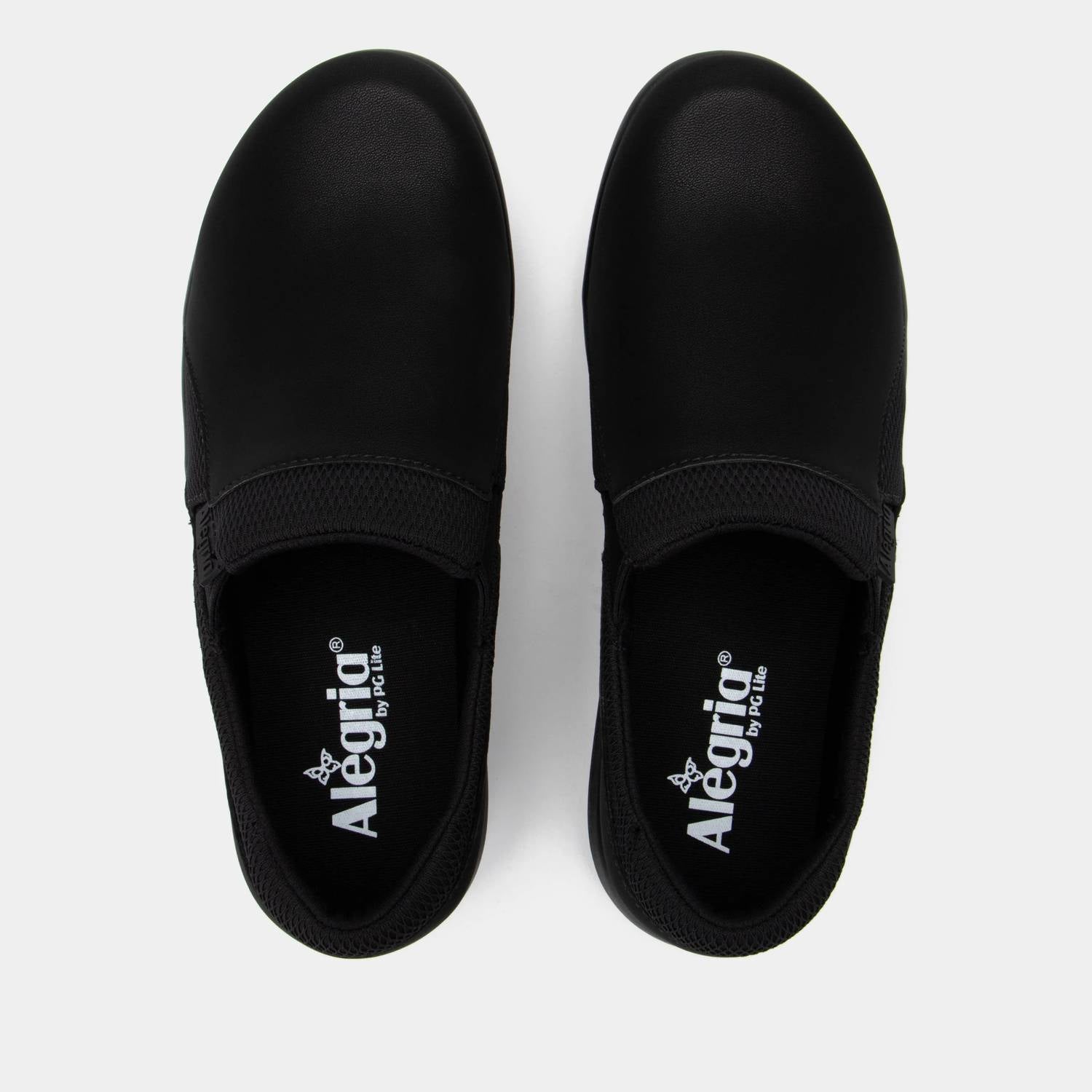 Alegria Women's Duette Vegan Casual Shoe - Wide in black - women's shoe - alternate view